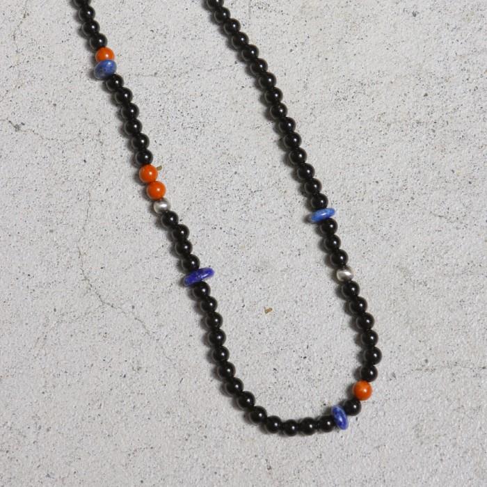 VIVIFY ビビファイ ネックレス ビーズ Round stone & Navajo Pearl Necklace | VIVIFY | 08