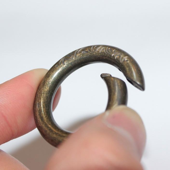 VIVIFY ビビファイ カラビナ リング キーチェーンArabesque RingCarabiner | VIVIFY | 02