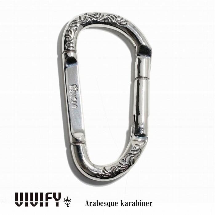 VIVIFY ビビファイ シルバー カラビナ Arabesque karabiner | 