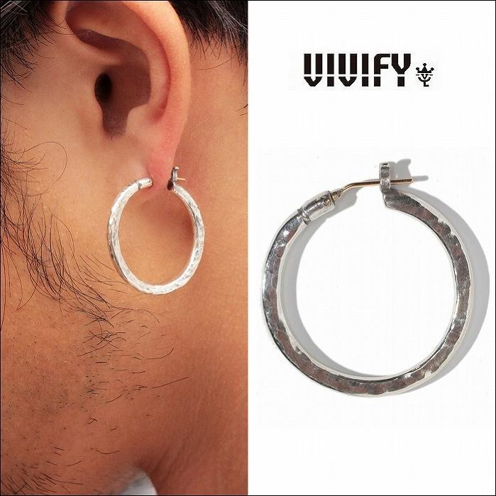 VIVIFY Hammered Hoop pierce(S) フープピアス×2 VIVIFYフープピアス 2