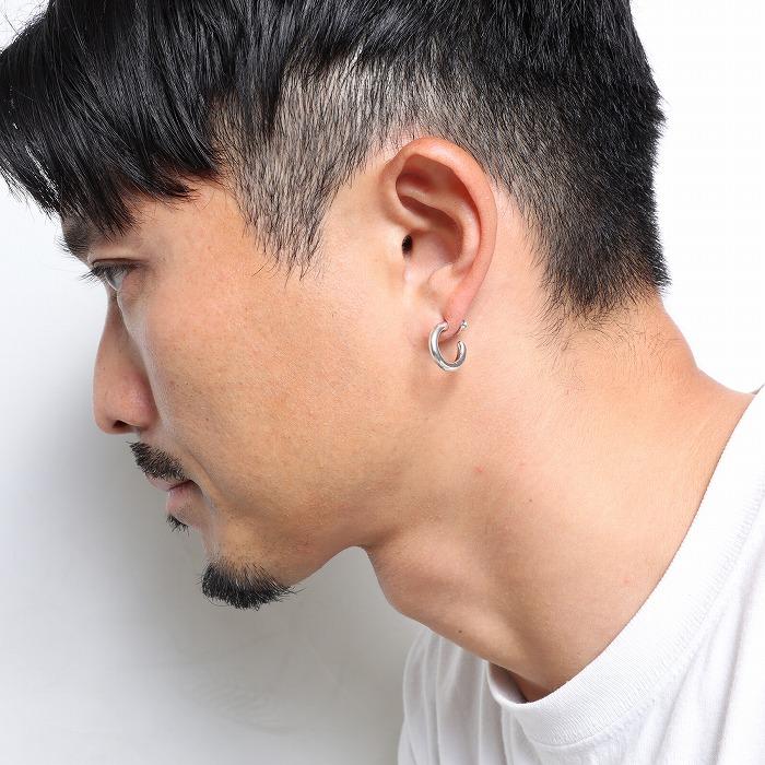 VIVIFY ビビファイ ピアス シルバー 某アーティスト着用 k18goldpost LightWeight HoopPierce/3mm | VIVIFY | 08