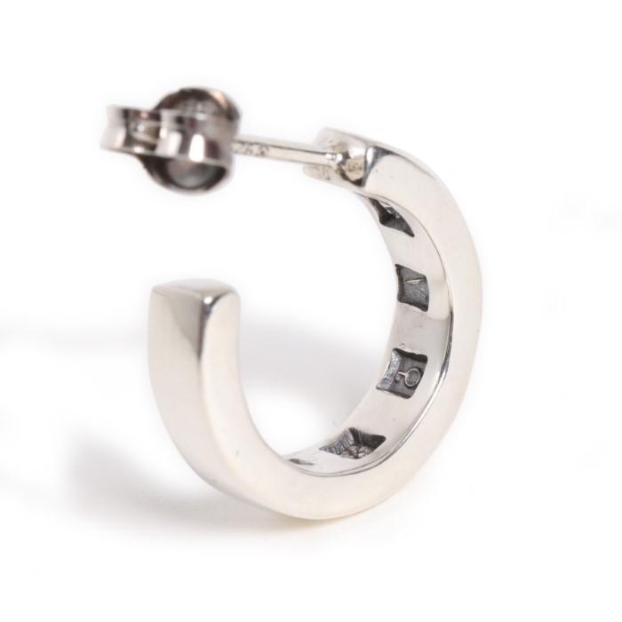 VIVIFY ビビファイ ピアス シルバー Back Hallmarks Pierce/Plain/Narrow | VIVIFY | 01