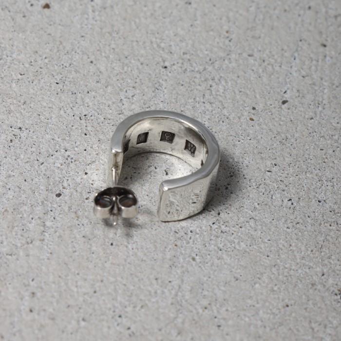 VIVIFY ビビファイ ピアス シルバー Back Hallmarks Pierce/ Mirror finish /Middle | VIVIFY | 03