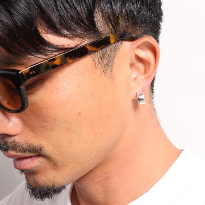 VIVIFY ビビファイ ピアス シルバー Back Hallmarks Pierce/ Mirror finish /Middle | VIVIFY | 05