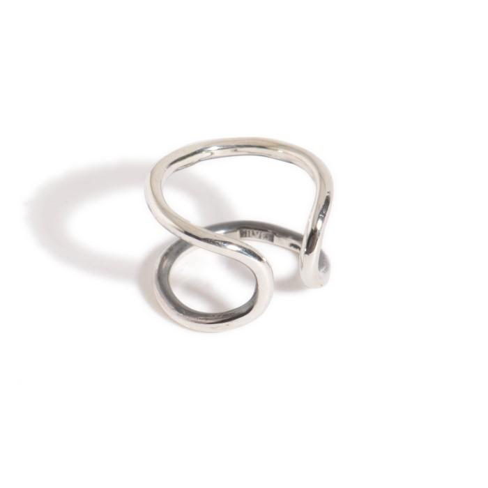 VIVIFY ビビファイ シルバー イヤーカフ ピアス Oval Ear Cuff | VIVIFY | 02