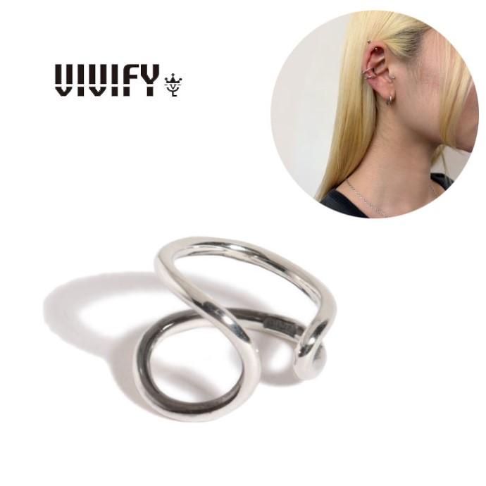 VIVIFY ビビファイ シルバー ピアス イヤーカフ Teardrop Ear Cuff | VIVIFY