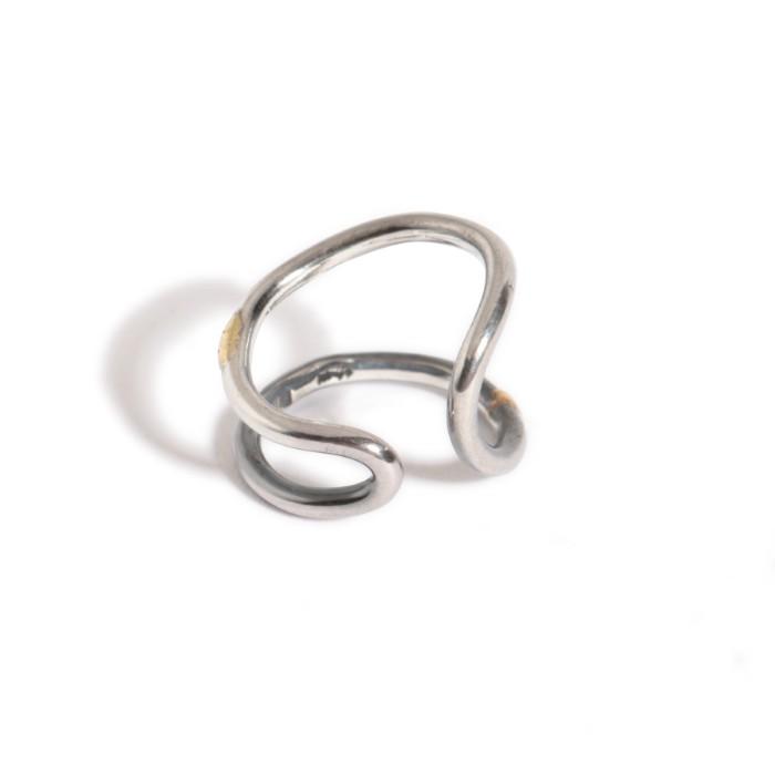 VIVIFY ビビファイ シルバー ピアス イヤーカフTeardrop Ear Cuff w/gold | VIVIFY | 05