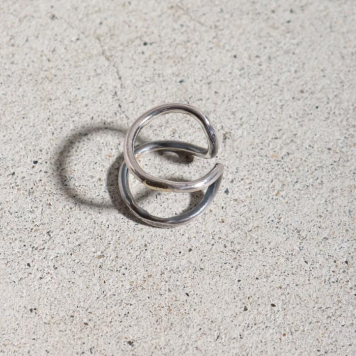 VIVIFY ビビファイ シルバー ピアス イヤーカフTeardrop Ear Cuff w/gold | VIVIFY | 06