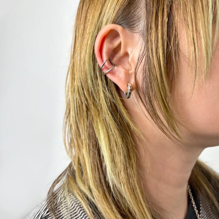 VIVIFY ビビファイ シルバー ピアス イヤーカフTeardrop Ear Cuff w/gold | VIVIFY | 08