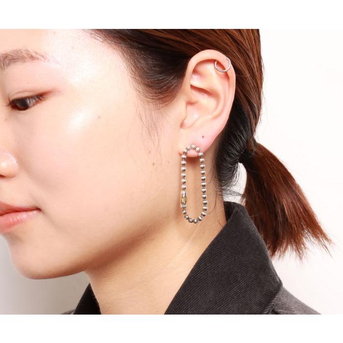 VIVIFY ビビファイ ピアス シルバー ボールチェーン Ball Chain 2way Pierce/K18gold | VIVIFY | 10