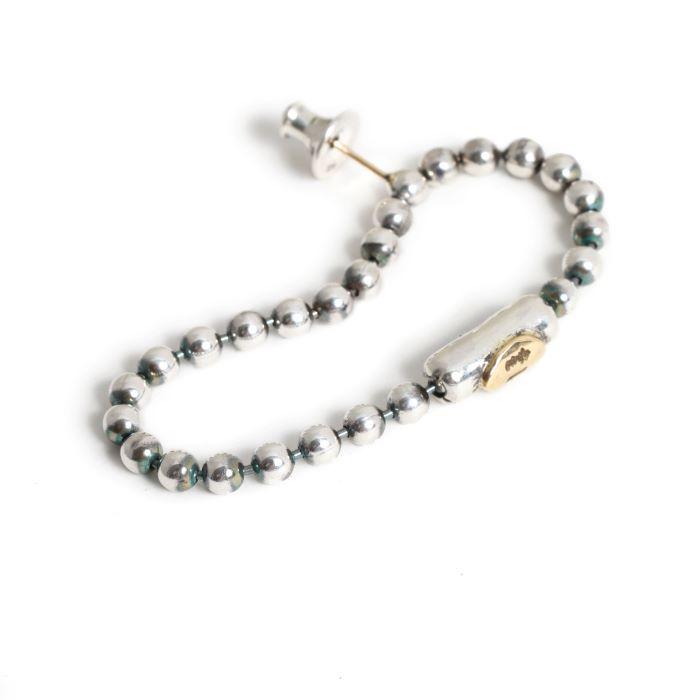 VIVIFY ビビファイ ピアス シルバー ボールチェーン Ball Chain 2way Pierce/K18gold | VIVIFY | 03