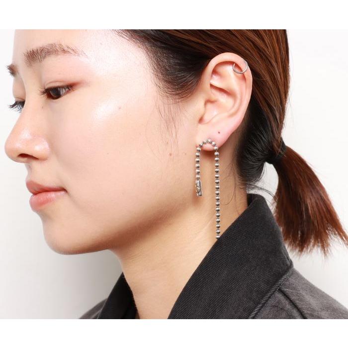 VIVIFY ビビファイ ピアス シルバー ボールチェーン Ball Chain 2way Pierce/K18gold | VIVIFY | 08