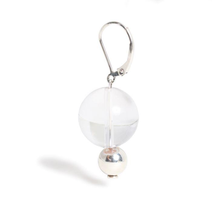 VIVIFY ビビファイ ピアス シルバー フレンチフック Round Stone & Navajo Pearl Pierce | VIVIFY | 03