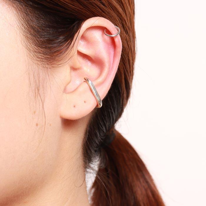 VIVIFY ビビファイ ピアス シルバー イヤーカフ Oval ear cuffs | VIVIFY | 04