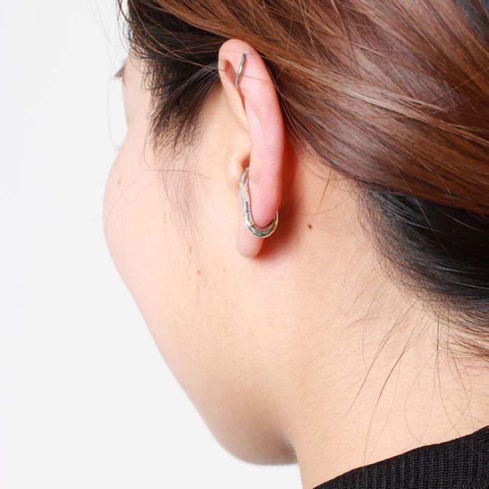 VIVIFY ビビファイ ピアス シルバー イヤーカフ Oval ear cuffs w/gold | VIVIFY | 05