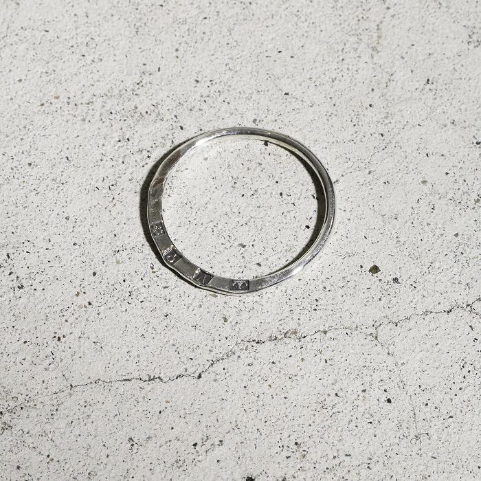VIVIFY ビビファイ リング 指輪 シルバー Half Hammered Hallmarks Ring | VIVIFY | 03