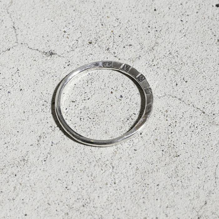 VIVIFY ビビファイ リング 指輪 シルバー Half Hammered Hallmarks Ring | VIVIFY | 04
