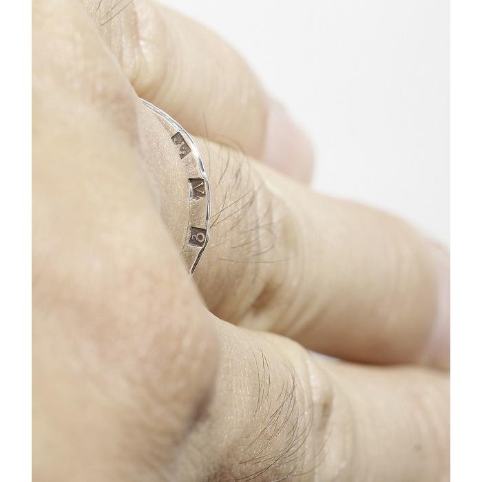 VIVIFY ビビファイ リング 指輪 シルバー Half Hammered Hallmarks Ring | VIVIFY | 06