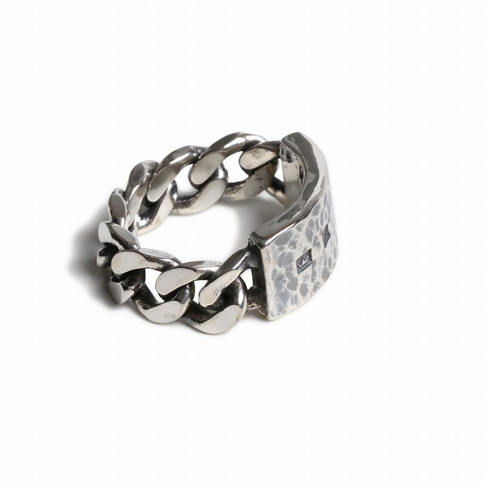 VIVIFY ビビファイ リング 指輪 シルバー Hallmarks ID Ring/ Hammered Finish | VIVIFY | 02