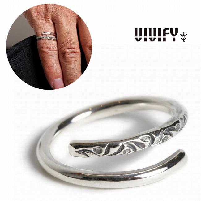VIVIFY ビビファイ リング 指輪 シルバー Arabesque Coil Ring | VIVIFY