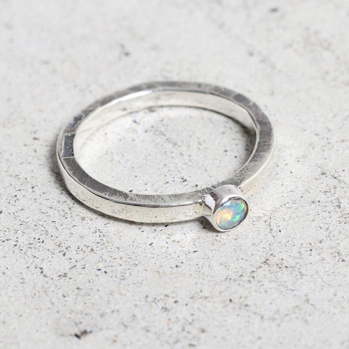 VIVIFY ビビファイ リング 指輪 シルバー Hammered BezelSetting Ring | VIVIFY | 10