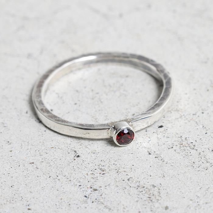 VIVIFY ビビファイ リング 指輪 シルバー Hammered BezelSetting Ring | VIVIFY | 11