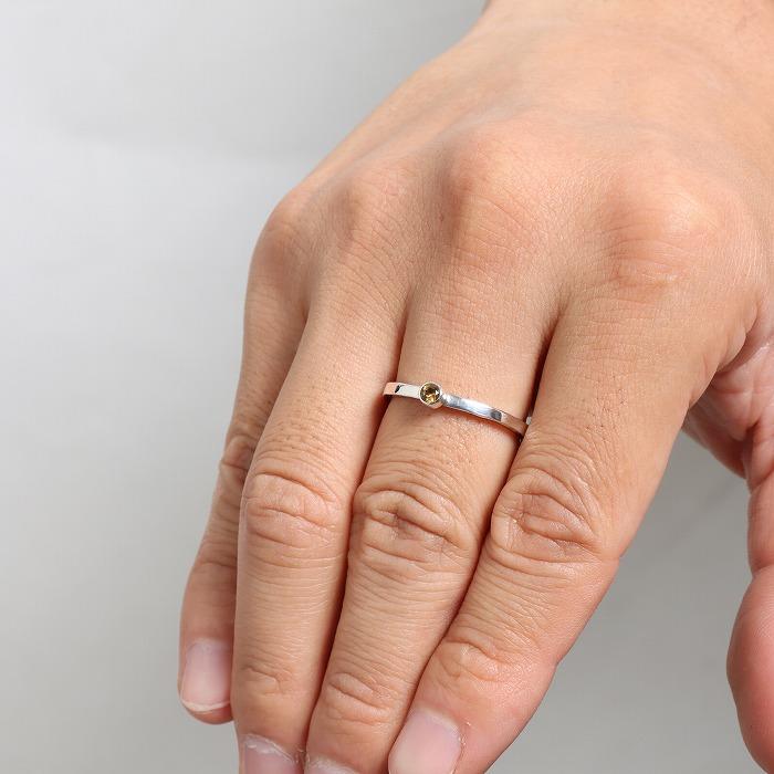 VIVIFY ビビファイ リング 指輪 シルバー Hammered BezelSetting Ring | VIVIFY | 15