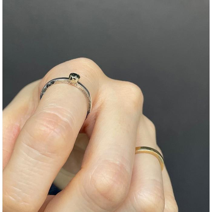 VIVIFY ビビファイ リング 指輪 シルバー Hammered BezelSetting Ring | VIVIFY | 17