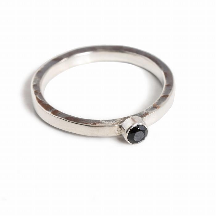 VIVIFY ビビファイ リング 指輪 シルバー Hammered BezelSetting Ring | VIVIFY | 03