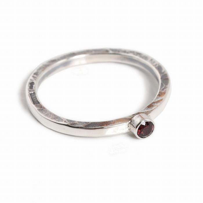 VIVIFY ビビファイ リング 指輪 シルバー Hammered BezelSetting Ring | VIVIFY | 04