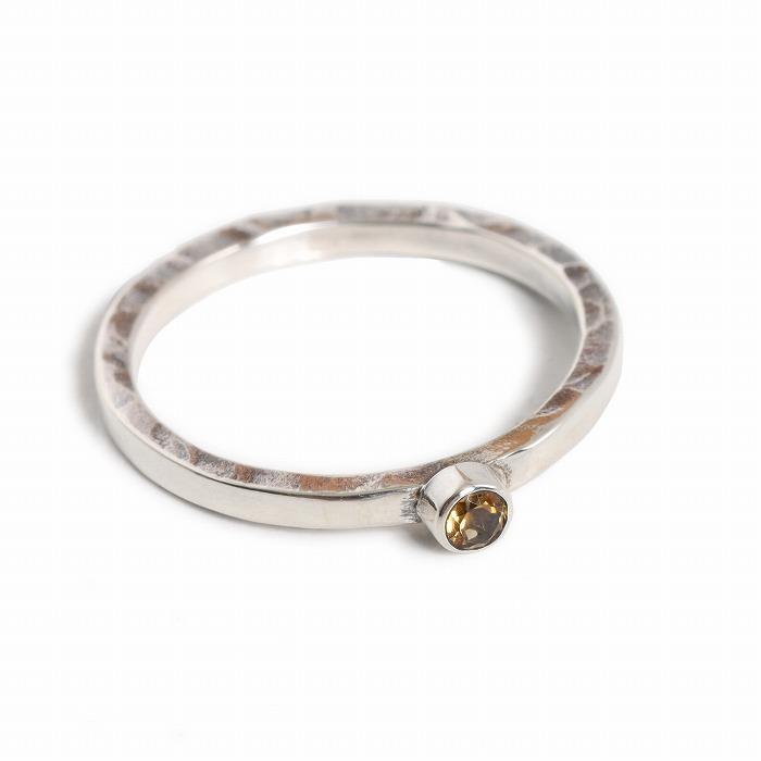 VIVIFY ビビファイ リング 指輪 シルバー Hammered BezelSetting Ring | VIVIFY | 05