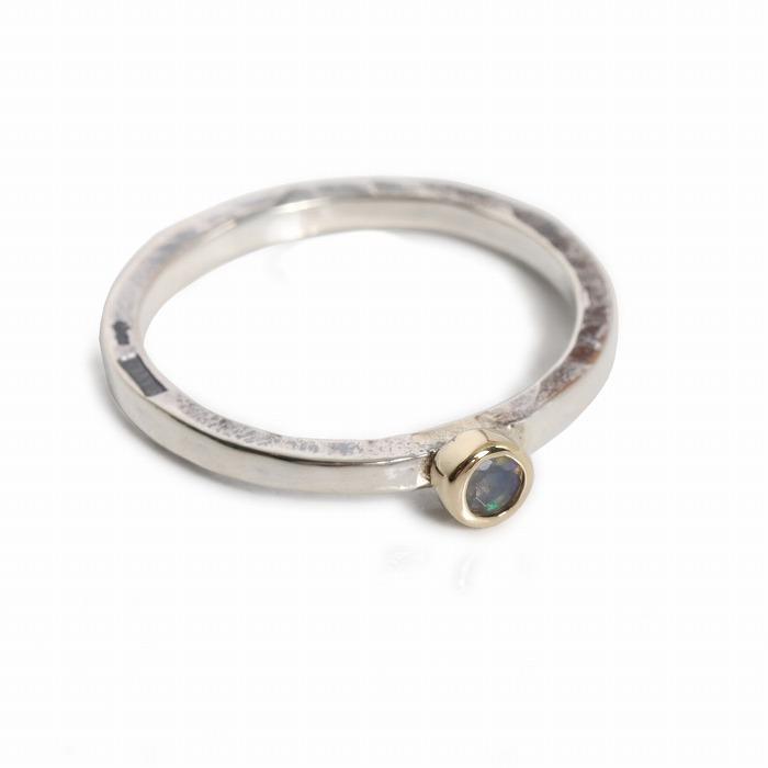 VIVIFY ビビファイ リング 指輪 シルバー Hammered k10BezelSetting Ring | VIVIFY | 04