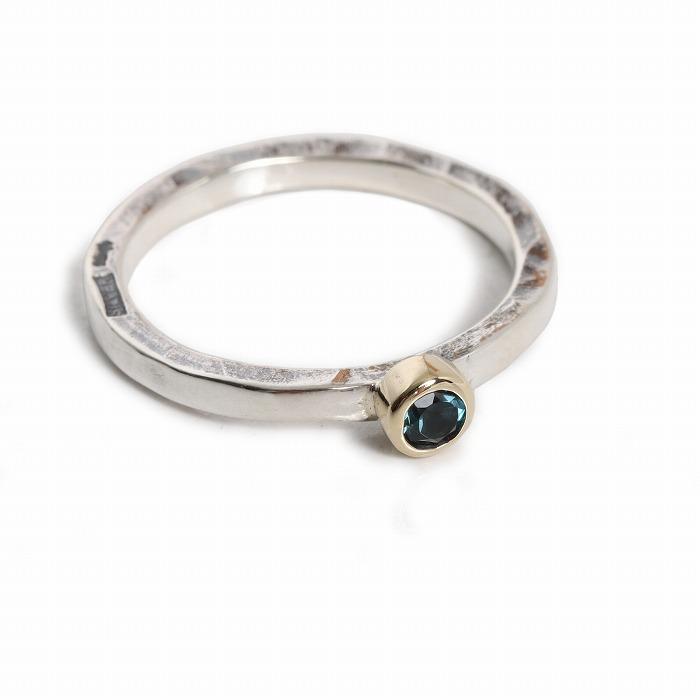 VIVIFY ビビファイ リング 指輪 シルバー Hammered k10BezelSetting Ring | VIVIFY | 05