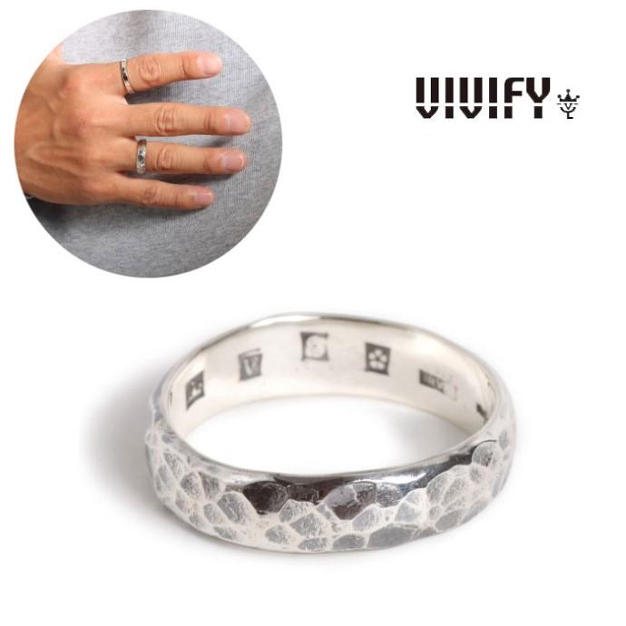 VIVIFY（ビビファイ） リング 指輪 シルバー Back Hallmarks Ring 
