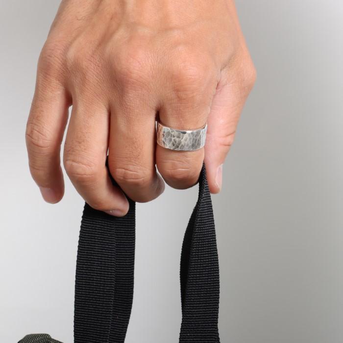 VIVIFY（ビビファイ） シルバー 指輪 リング Back Hallmarks Ring 