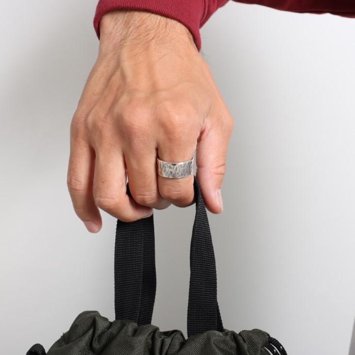 VIVIFY（ビビファイ） シルバー 指輪 リング Back Hallmarks Ring 