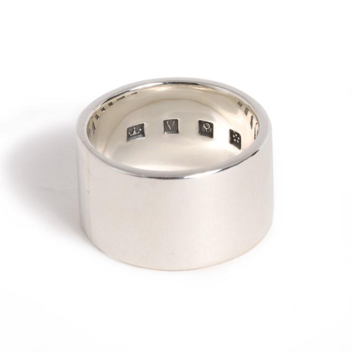 VIVIFY（ビビファイ） シルバー 指輪 リング Back Hallmarks Ring 
