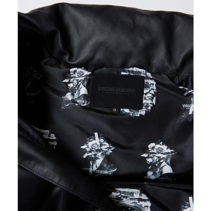 ポイント10倍 VIRGOwearworks ヴァルゴウェアワークス VIRGO ヴァルゴ 正規店 11月発売 PRIME LEATHER DOWN JACKETの画像