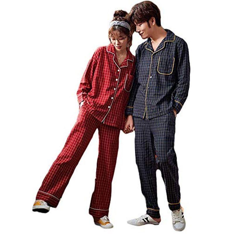 春先取りの カップル ペアパジャマ メンズ 部屋着 ペアパジャマ カップル ルームウェア 可愛い ルーム