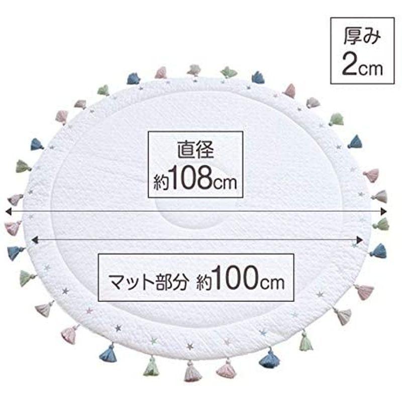 高品質の激安 ホワイト タッセル サニーラグマット Puppapupo 新生児から対象 ギフトにぴったりな花束型パッ タッセルのついたかわいいプレイマット ベビージム 室内遊具 Hassoncaterers Com