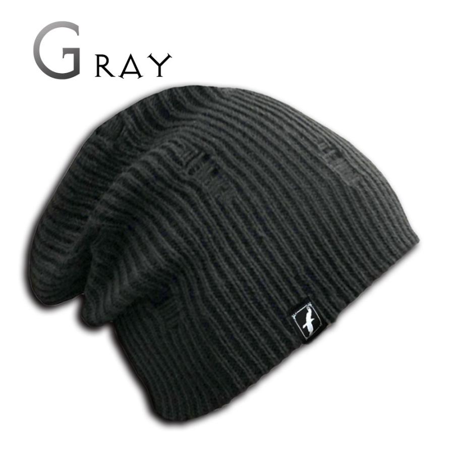 BlessedCrow ClassicDistressed ビーニー ダメージ ニット帽 ロング