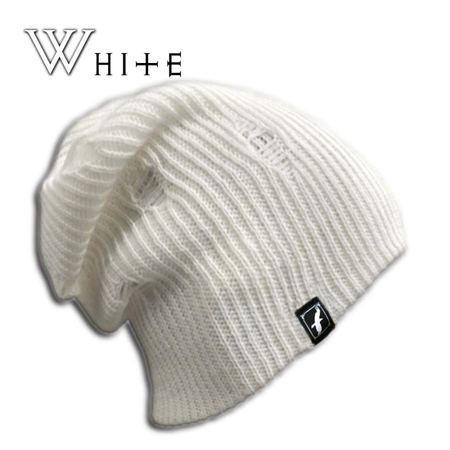 BlessedCrow ClassicDistressed ビーニー ダメージ ニット帽 ロング