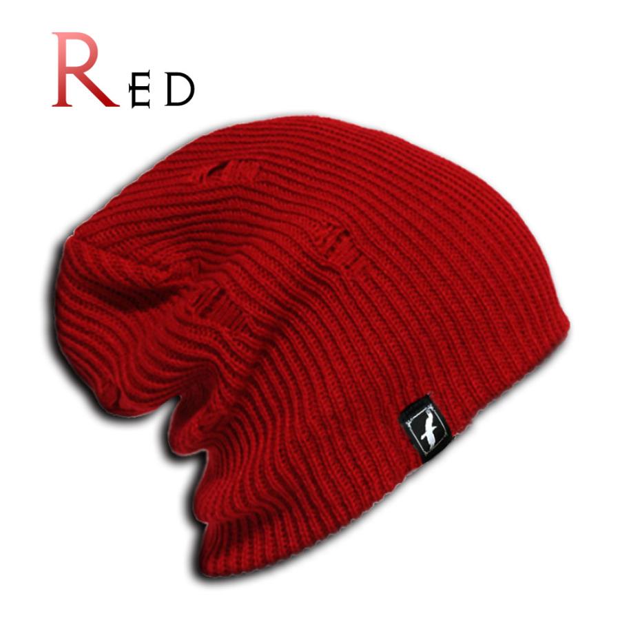 BlessedCrow ClassicDistressed ビーニー ダメージ ニット帽 ロング