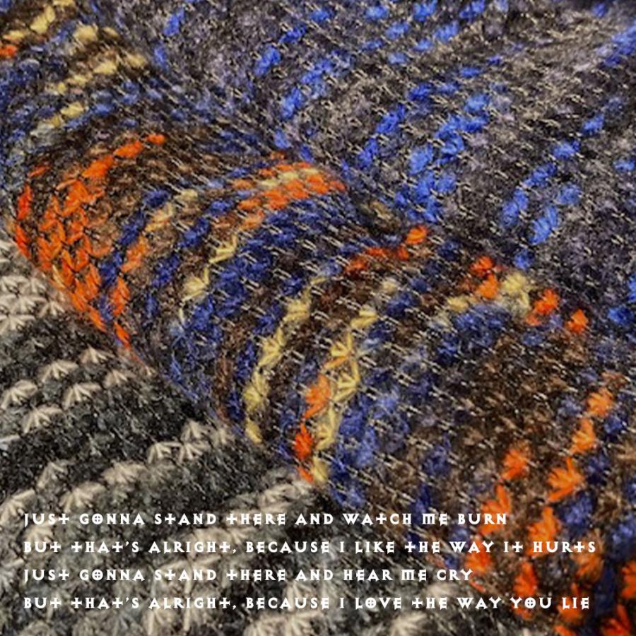 ニット帽 裏起毛 MixedKnitted ビーニー ニット帽 メンズ レディース 秋 冬 ミックスカラー 防寒 暖かい |  | 02