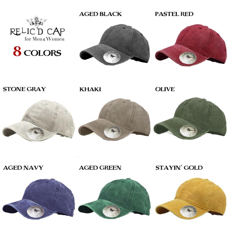 BlessedCrow Relic'd キャップ ローキャップ メンズ ブランド ロゴ