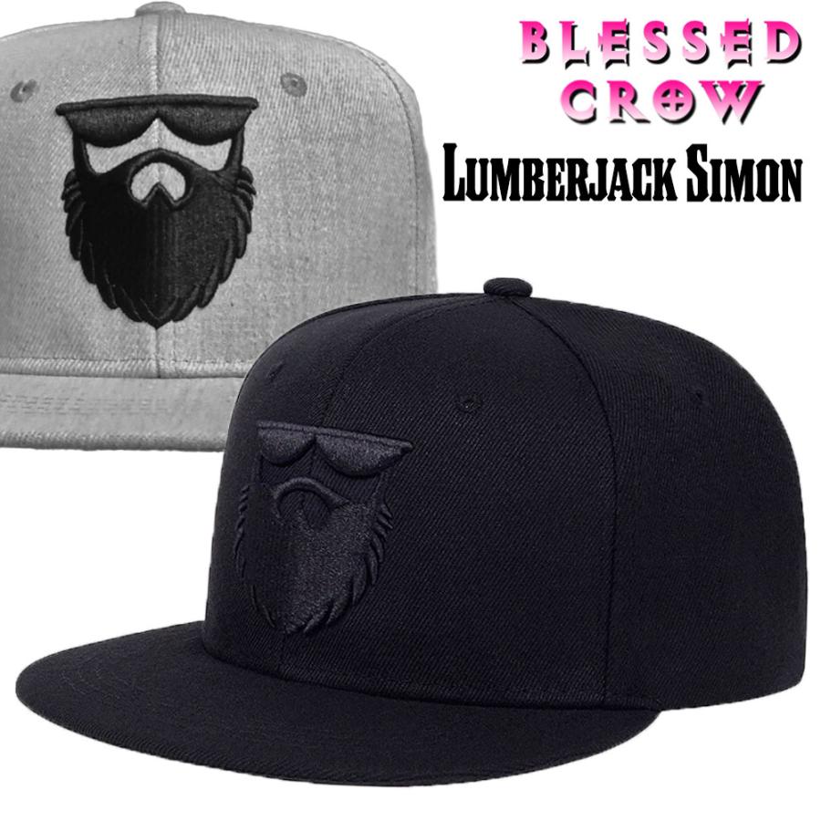 キャップ 深め 深い 帽子 春夏 秋冬 メンズ ストレート LumberjackSimonCap 黒 グレー | 