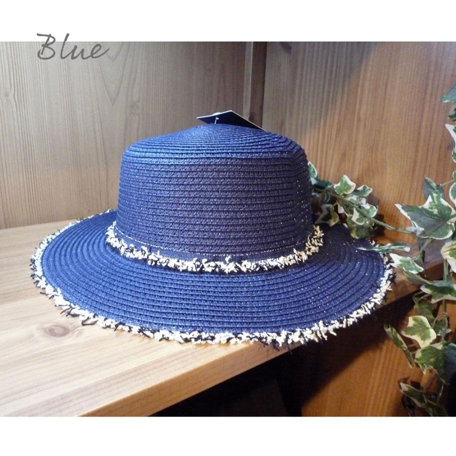 ハット ストローハット レディース 麦わら 帽子 春 夏 おしゃれ リボン ポンポン Uvカット 紫外線対策 旅行 海 H0004 帽子屋 Blessed Crow 通販 Yahoo ショッピング