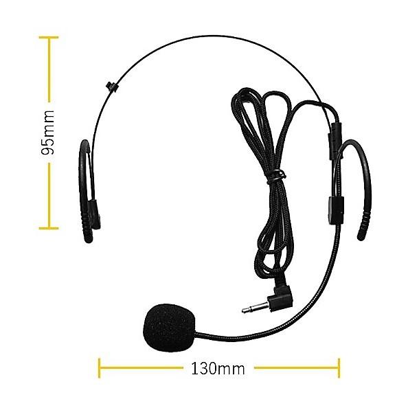 マイカープロ専用ヘッドマイク ヘッドセット マイク付き 講義用 高音質 有線1m オールインワン ヘッドマイク Headmic 0001 同 Bless 通販 Yahoo ショッピング