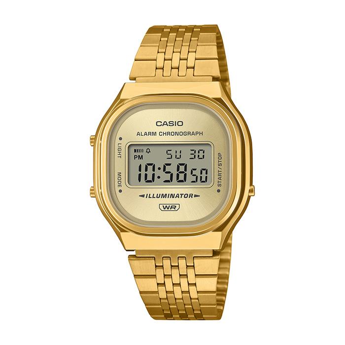 カシオ デジタル 腕時計 CASIO A140WEG-9AJF 12.5 2026年5月 角形 日常生活防水  CASIO CLASSICの画像