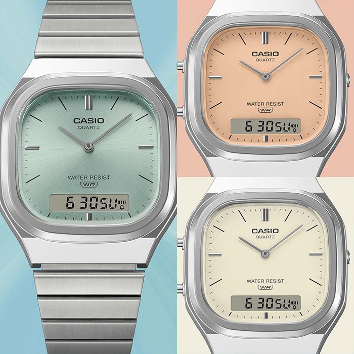 CASIO（カシオ） アナデジ 腕時計 CASIO AQ-240E-2AJF 7.0 2026年4月